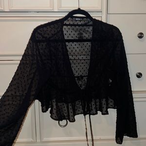 Sheer top from SHEIN